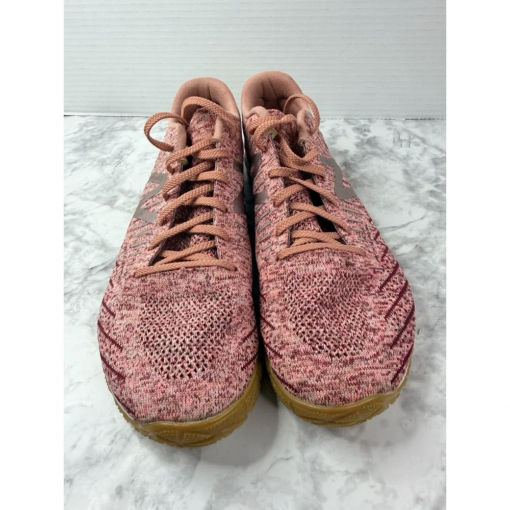 New Balance Women's Minimus  wx20VS7 Sz 9.5  Pink Barefoot Knit Running Sneaker